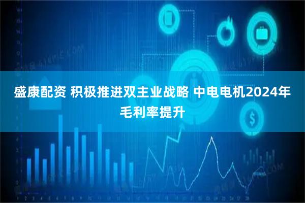 盛康配资 积极推进双主业战略 中电电机2024年毛利率提升